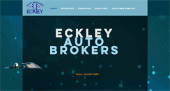Desktop Screenshot of eckleyautobrokers.com
