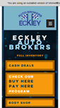 Mobile Screenshot of eckleyautobrokers.com